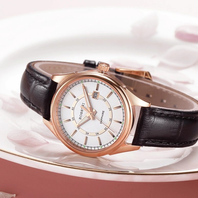 Rossini,Classic 30mm,30mm,Stainless Steel,White,Quartz,Day,Sapphire,5578G01F