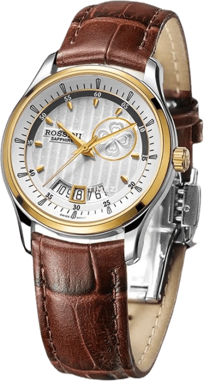 Rossini,Official Business 30.58mm,30.58mm,Stainless Steel,Silver White,Quartz,Day,Sapphire,Crystal Glass,SR5594T01C