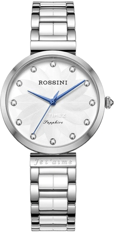 Rossini,Chic 32mm,32mm,Stainless Steel,Silver White,Quartz,Sapphire,Round,618832W01A