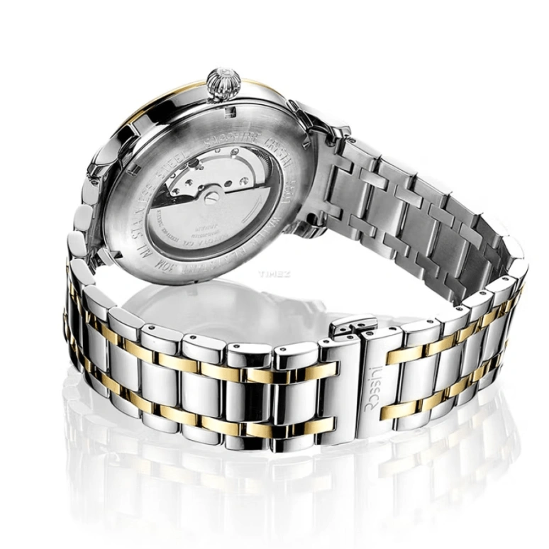 Rossini,Other 41mm,41mm,Stainless Steel,Gold,Automatic,Day,Sapphire,Crystal Glass,5501TO6B