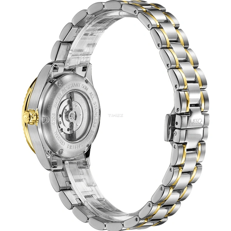 Rossini,Other 30mm,30mm,Stainless Steel,Silver,Automatic,Day,Sapphire,6706T01A