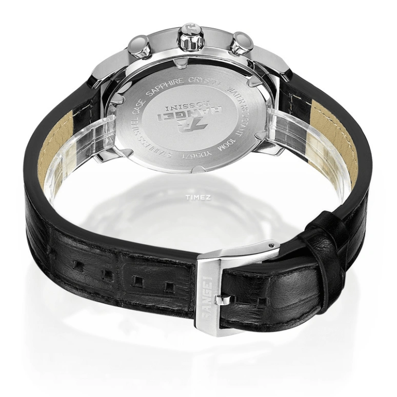 Rossini,Range1 42mm,42mm,Stainless Steel,Black,Quartz,Chronograph,Day,YD5671W04B