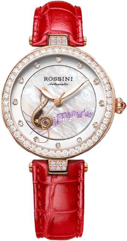 Rossini,Other 33mm,33mm,Stainless Steel,Silver White,Handwound,Sapphire,Round,5758G01C