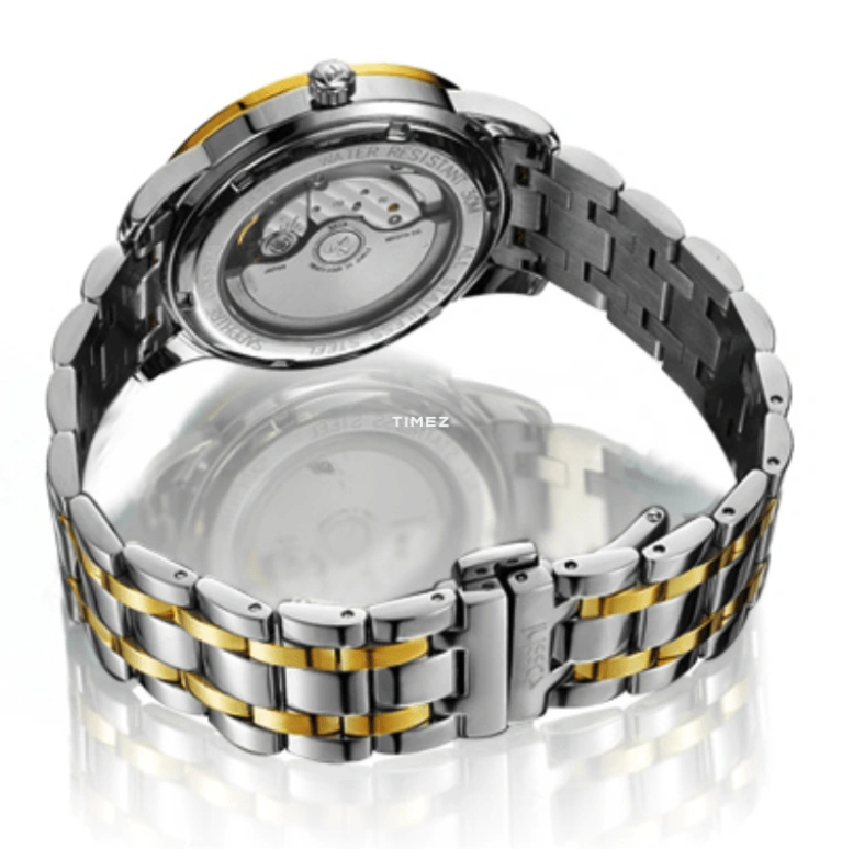 Rossini,Other 40mm,40mm,Stainless Steel,Brown,Automatic,Day,Sapphire,Crystal Glass,5527W04A