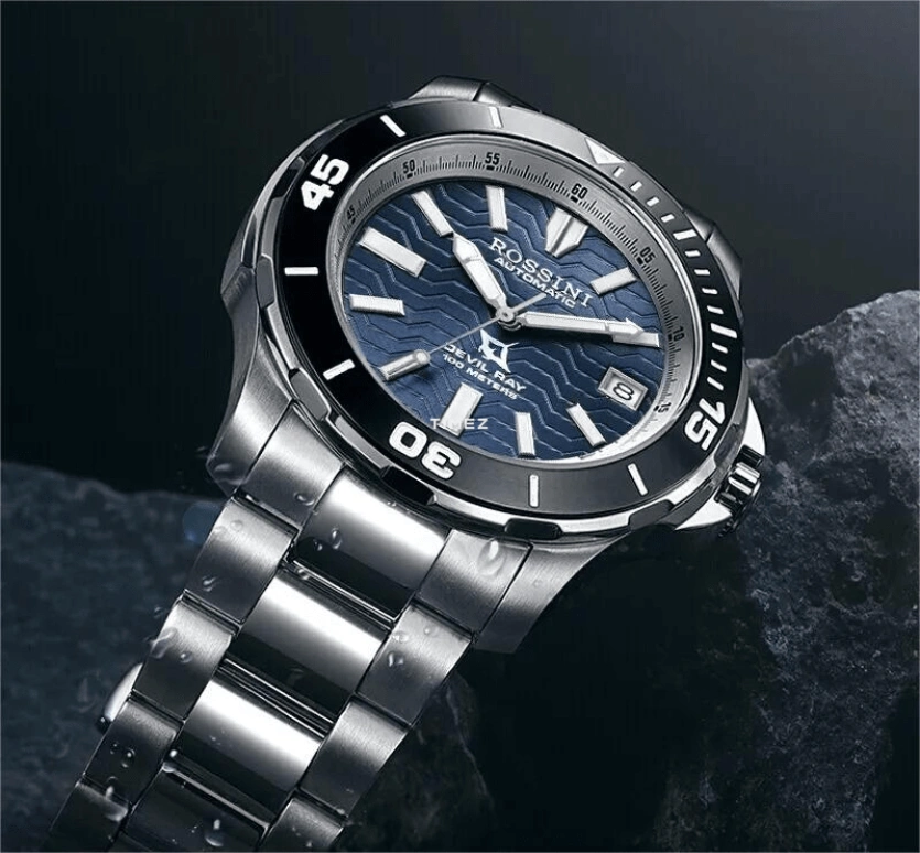 Rossini,Other 43mm,43mm,Stainless Steel,Blue,Automatic,Day,Sapphire,5679T05C