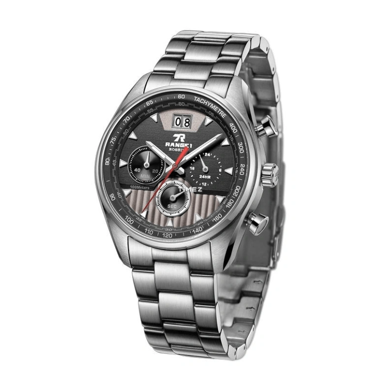 Rossini,Range1 45mm,45mm,Stainless Steel,Black,Quartz,Day,Sapphire,YD5673W03B
