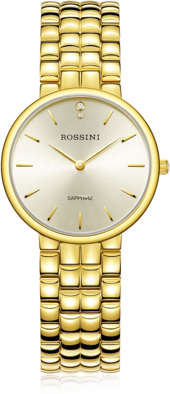 Rossini,Silk 31mm,31mm,Stainless Steel,Beige,Quartz,Sapphire,Crystal Glass,Round,5814G06C