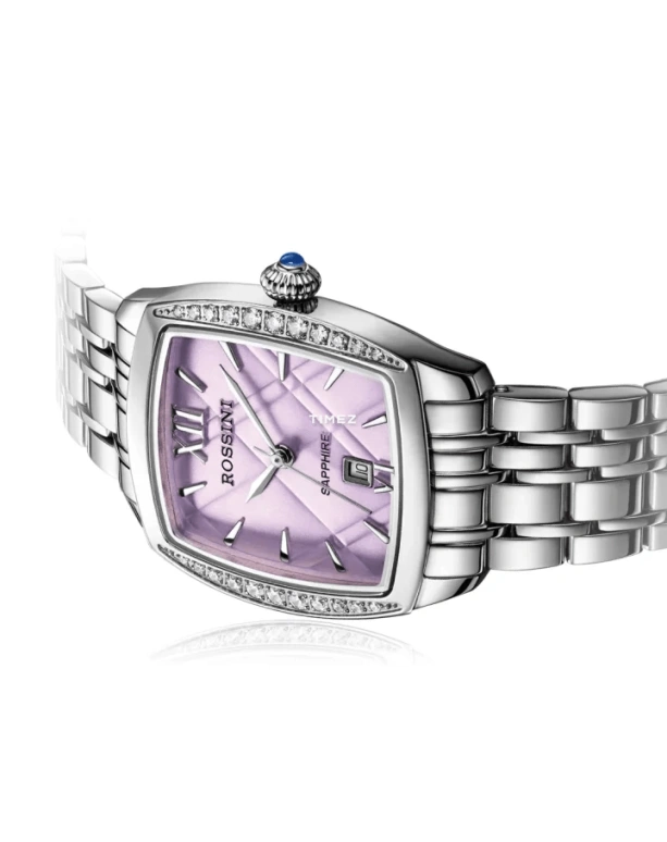 Rossini,Other 34mm,34mm,Stainless Steel,Pink,Quartz,Day,Sapphire,Crystal Glass,SR1410W01B