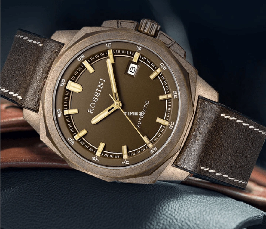 Rossini,Medal 42mm,42mm,Bronze,Skeleton,Automatic,Day,Sapphire,5979C02A