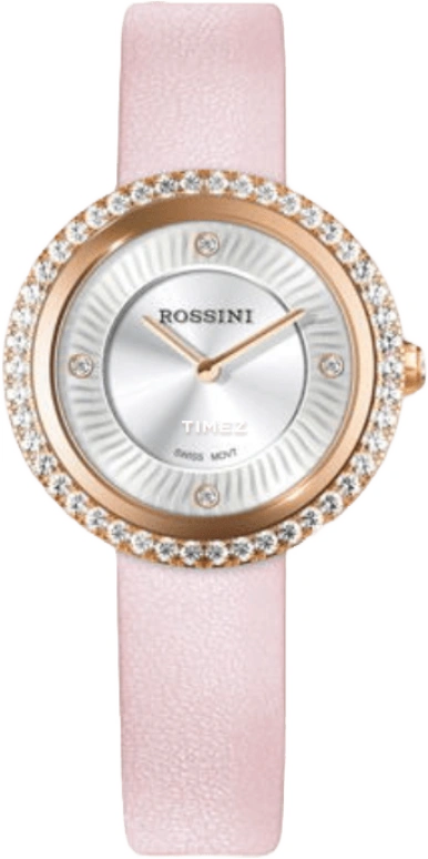 Rossini,Elegance 28mm,28mm,Stainless Steel,Silver White,Quartz,Sapphire,Round,5636G01C