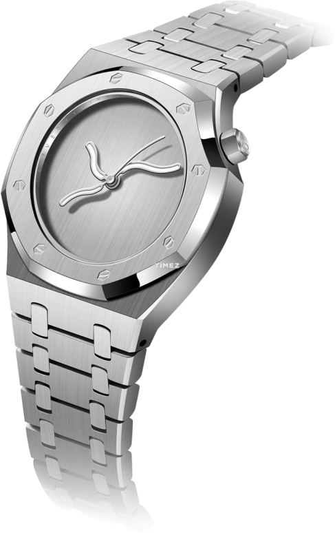 Safrezo,CURVE OAK 38x39.60mm,38x39.60mm,Stainless Steel,Silver,Automatic,Sapphire,Other,CO,CO-A01-S