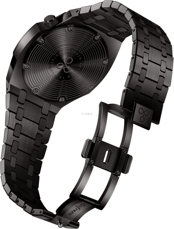 Safrezo,CURVE OAK 38x39.60mm,38x39.60mm,Stainless Steel,Black,Red,Automatic,Sapphire,Other,CO,CO-B02-B