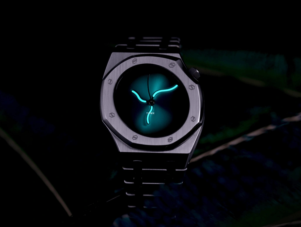 Safrezo,CURVE OAK 38x39.60mm,38x39.60mm,Stainless Steel,Green,Automatic,Sapphire,Other,CO,CO-B01-S