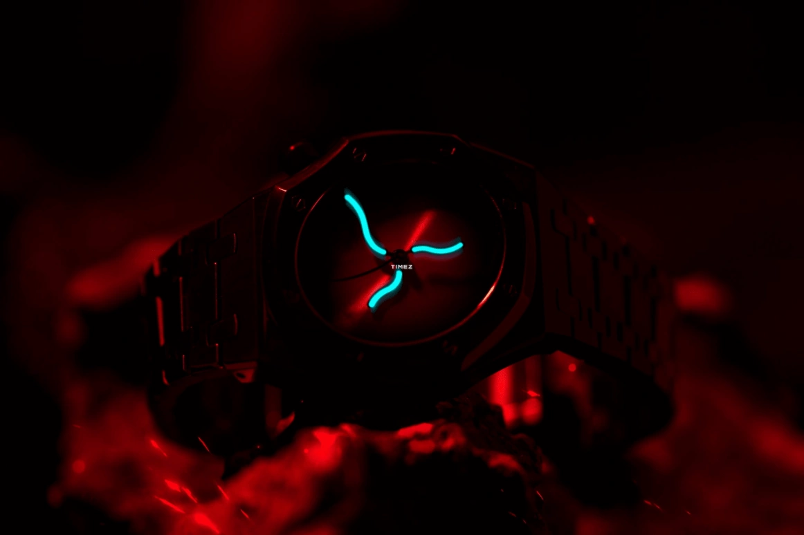 Safrezo,CURVE OAK 38x39.60mm,38x39.60mm,Stainless Steel,Black,Red,Automatic,Sapphire,Other,CO,CO-B02-B