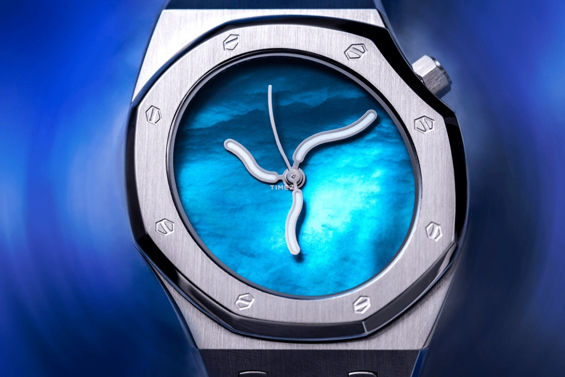 Safrezo,CURVE OAK 38x39.60mm,38x39.60mm,Stainless Steel,Blue,Automatic,Sapphire,Other,CO,CO-SE2501