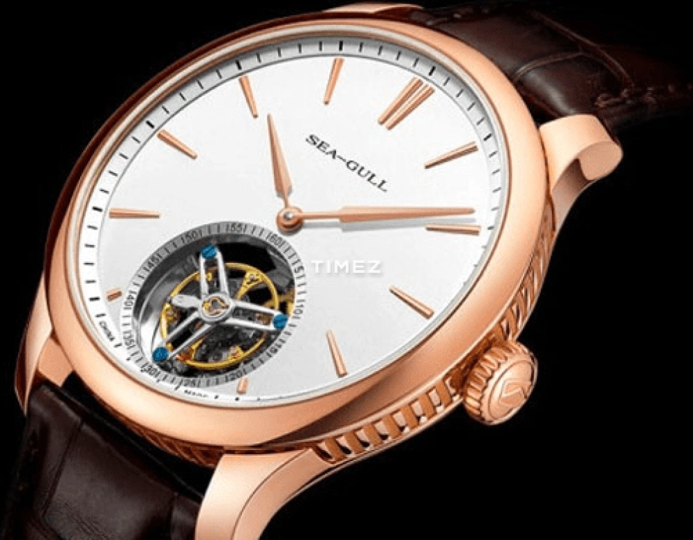 Sea-Gull,Collector 42.50mm,42.50mm,Rose Gold,Yellow Gold,White,Automatic,Tourbillon,Sapphire,ST8267G,ST8267G-M