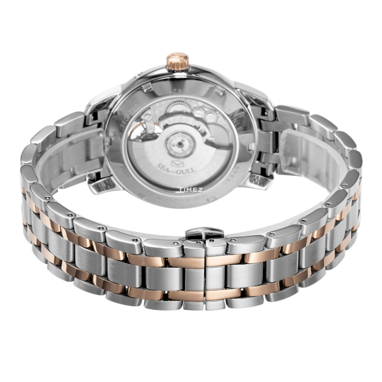 Sea-Gull,Multifunction 41mm,41mm,Stainless Steel,White,Automatic,Date,Day,Flyback,Retrograde,Sapphire,Round,217,217.425 WHITE