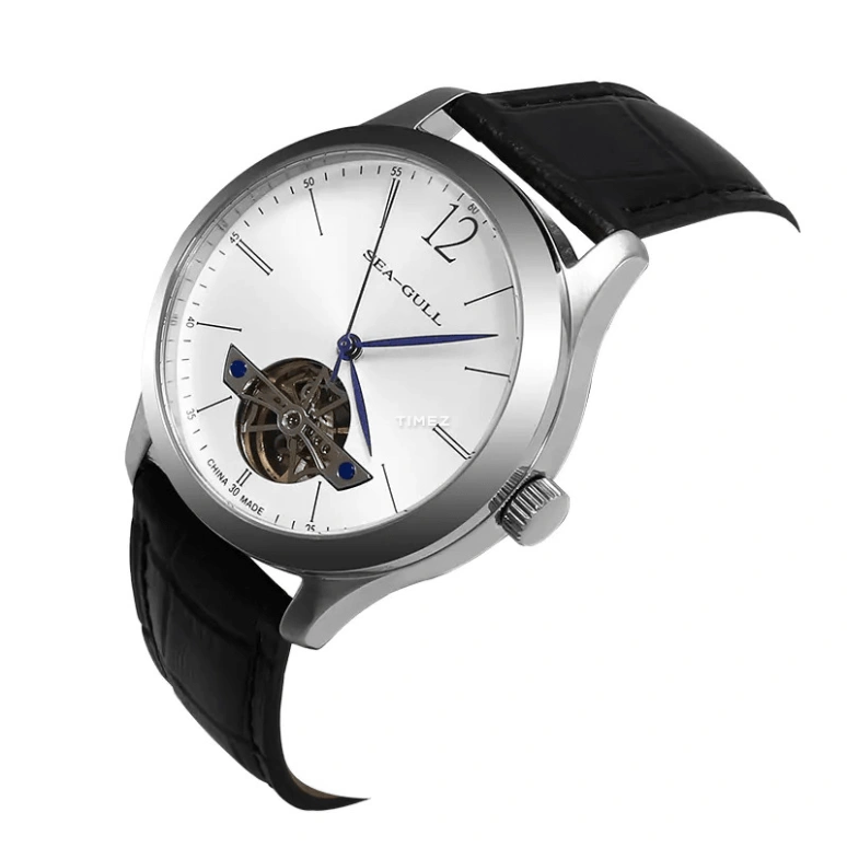 Sea-Gull,Basic 40mm,40mm,Stainless Steel,White,Automatic,Tourbillon,Glass,D25A,D25A/D25B WHITE