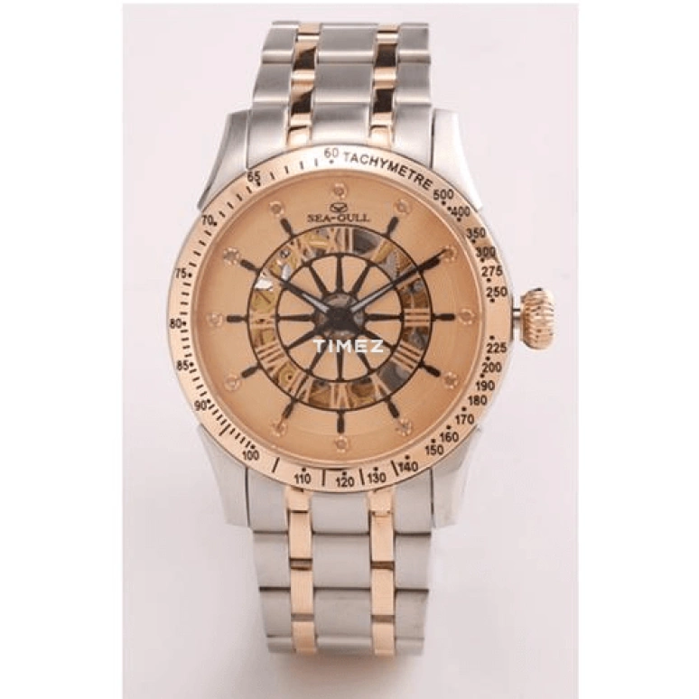 Sea-Gull,Commemorate 42mm,42mm,Stainless Steel,Rose Gold,Gold,Automatic,Tourbillon,Sapphire,217,217.485