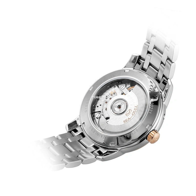 Sea-Gull,Multifunction 41mm,41mm,Stainless Steel,White,Automatic,Date,Day,Flyback,Retrograde,Sapphire,Round,217,217.425 WHITE
