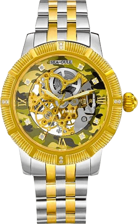 Sea-Gull,Commemorate 42mm,42mm,Stainless Steel,Skeleton,Automatic,Tourbillon,Sapphire,218,218.484