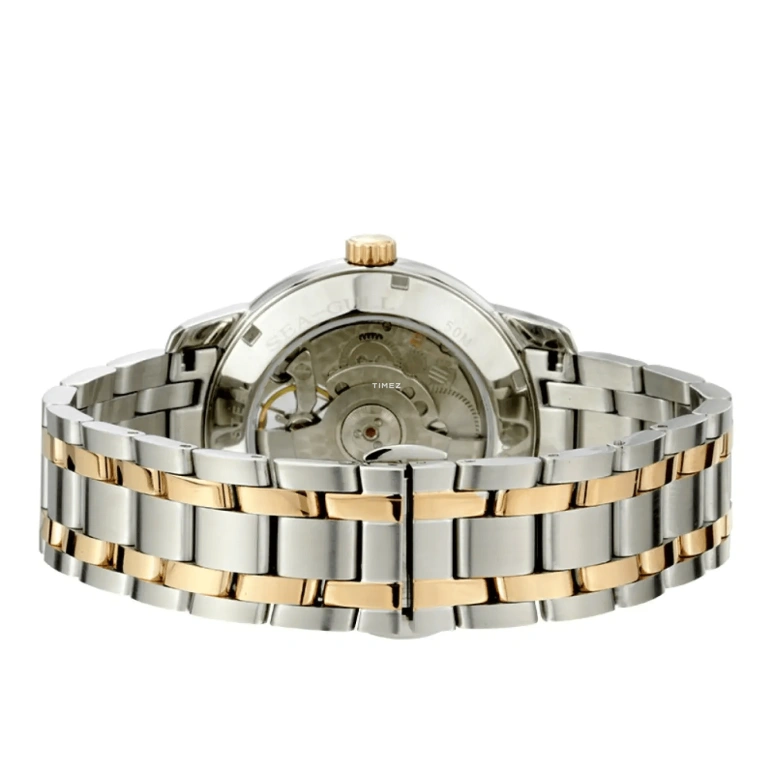 Sea-Gull,Multifunction 41mm,41mm,Stainless Steel,Black,Automatic,Date,Day,217,217.424 BLACK