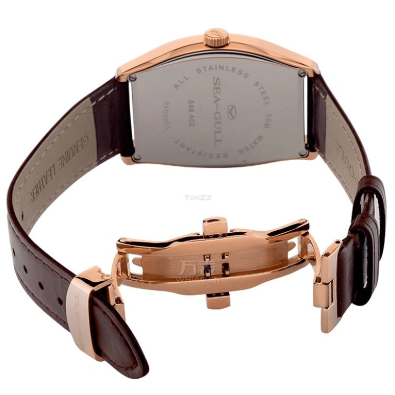 Sea-Gull,Couples 39mm,39mm,Stainless Steel,White,Automatic,Day,Sapphire,549,549.402