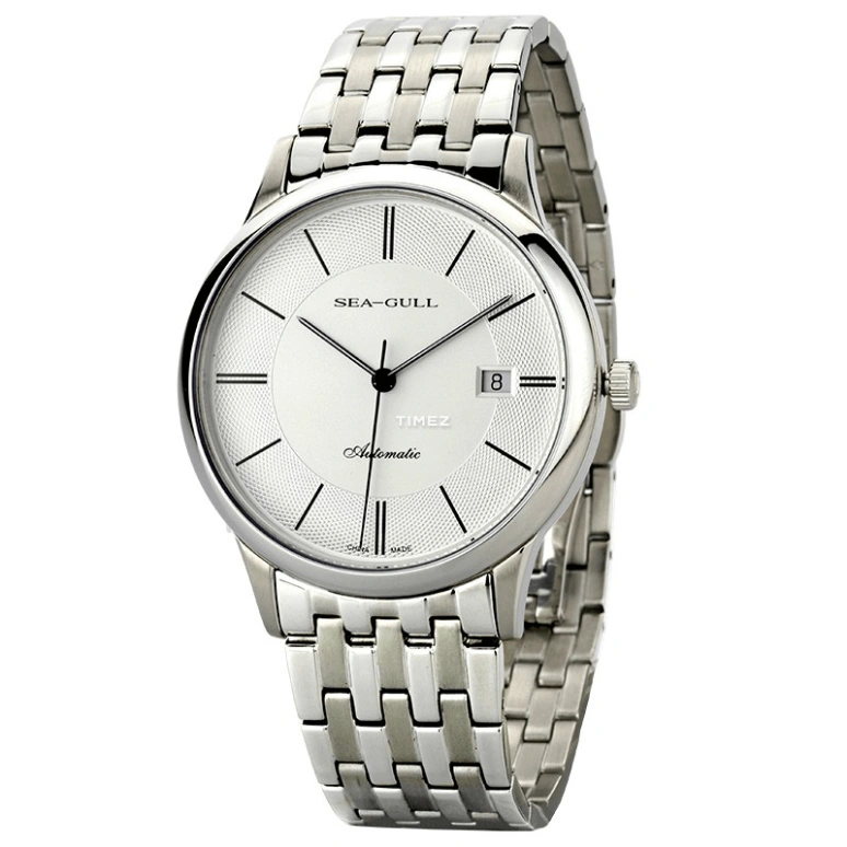 Sea-Gull,Couples 39mm,39mm,Stainless Steel,White,Automatic,Day,Sapphire,816,816.364 WHITE