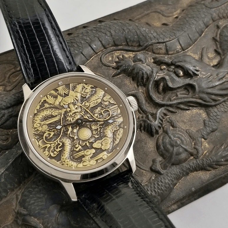 Sea-Gull,Slim 40mm,40mm,Stainless Steel,Yellow,Automatic,Sapphire,Crystal Glass,Round,813,813.384