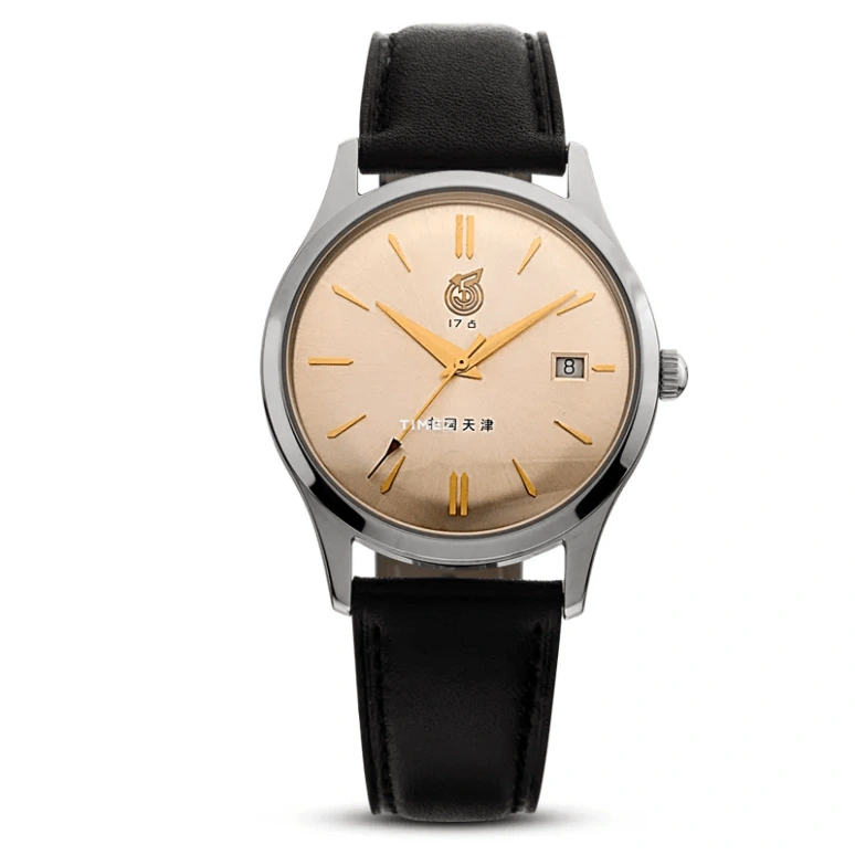 Sea-Gull,Basic 38mm,38mm,Stainless Steel,Gold,Automatic,Day,Sapphire,FKWY