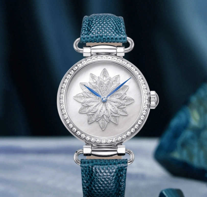 Sea-Gull,Couples 38.50mm,38.50mm,Stainless Steel,Silver White,Automatic,Sapphire,Crystal Glass,Round,719,719.38/18.8102L WHITE