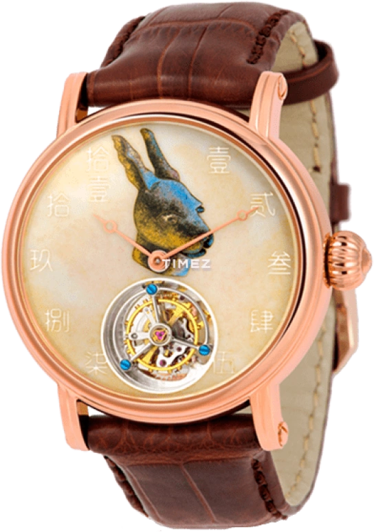 Sea-Gull,Collector 42mm,42mm,Rose Gold,Multi-Color,Handwound,Tourbillon,Sapphire,H618,H618.862