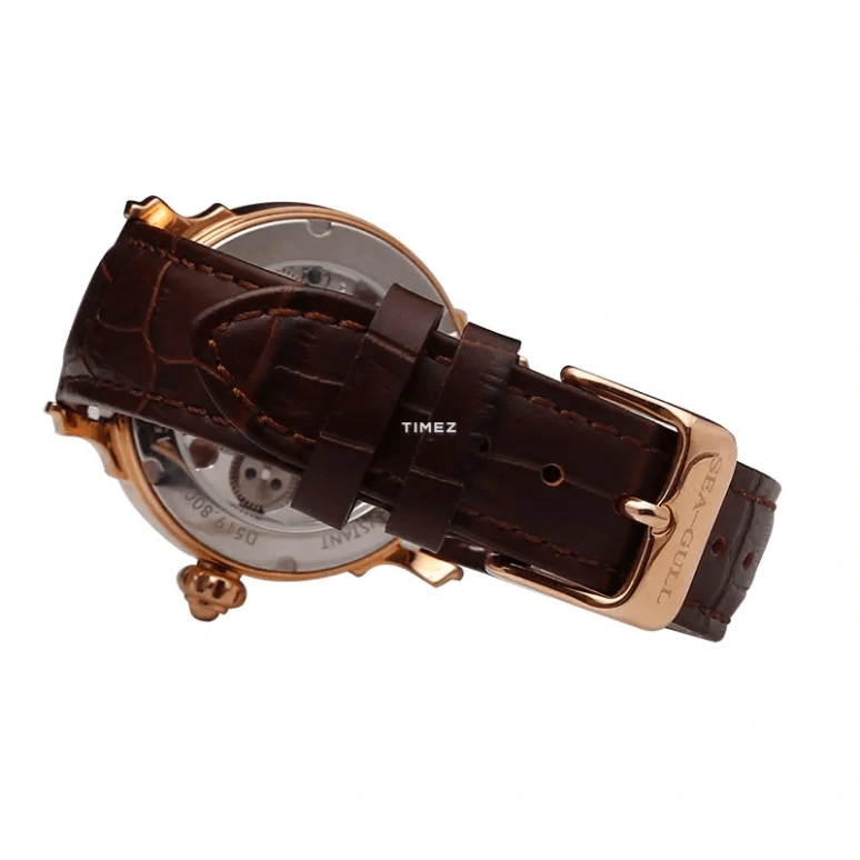 Sea-Gull,Other 37mm,37mm,Stainless Steel,Rose Gold,Purple,Handwound,Tourbillon,Sapphire,Crystal Glass,D519,D519.800