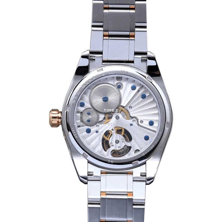Sea-Gull,Tourbillon 43mm,43mm,Oystersteel,Brown,Handwound,Tourbillon,Sapphire,217,217.92.8814VG
