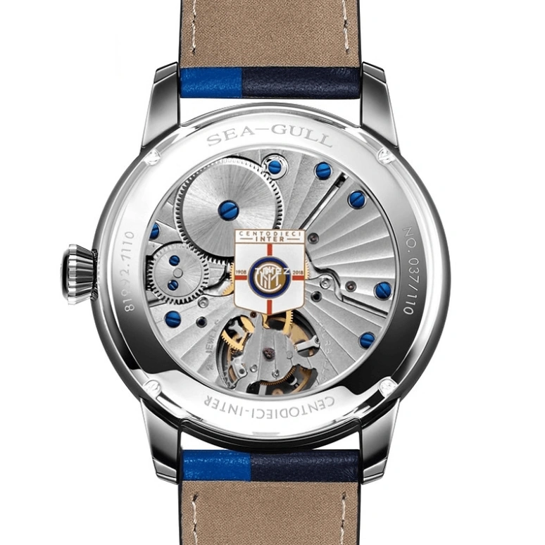 Sea-Gull,Tourbillon 41mm,41mm,Stainless Steel,Black,Handwound,Tourbillon,Sapphire,819,819.92.7110