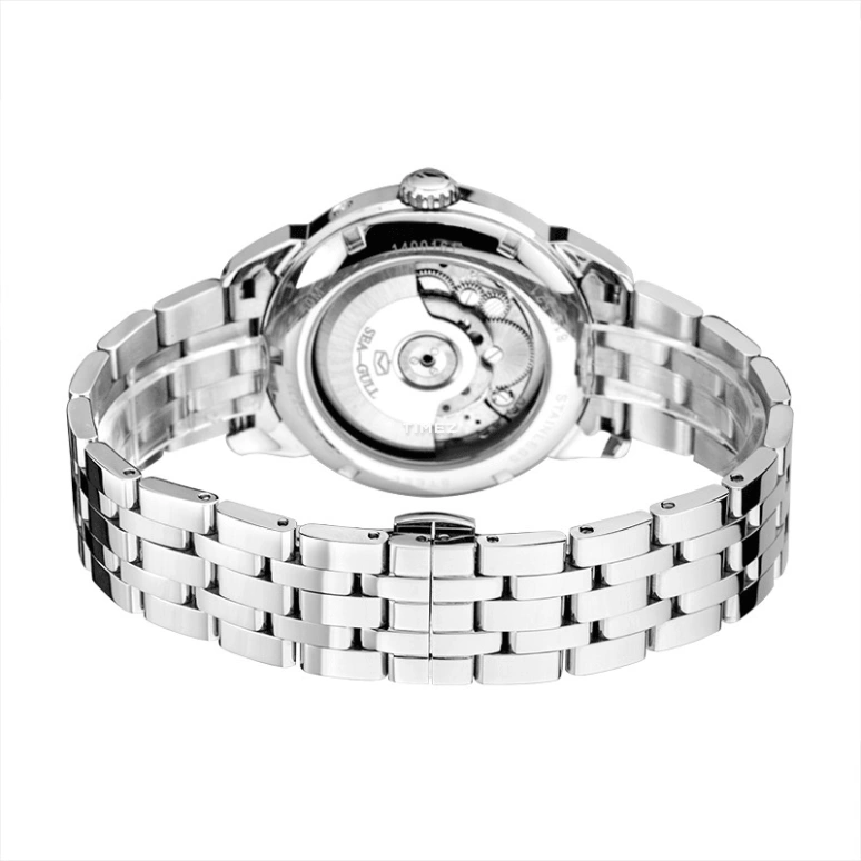 Sea-Gull,Multifunction 42mm,42mm,Stainless Steel,White,Automatic,Date,Day,816,816.521
