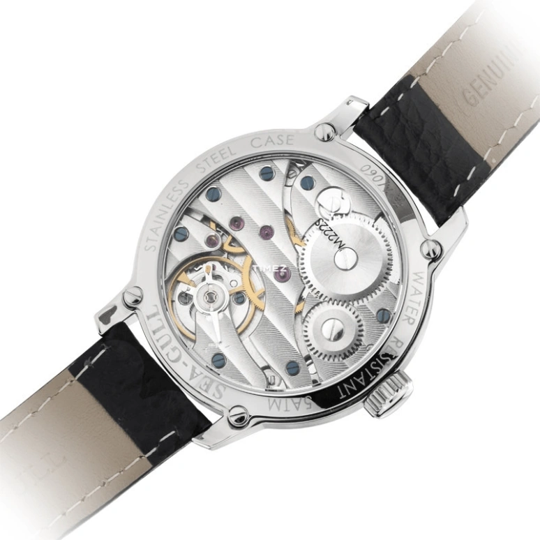 Sea-Gull,Couples 44mm,44mm,Stainless Steel,White,Handwound,Sapphire,Crystal Glass,Round,M222S WHITE