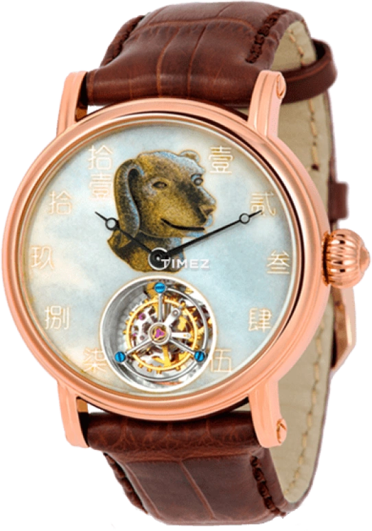 Sea-Gull,Collector 42mm,42mm,Rose Gold,Multi-Color,Handwound,Tourbillon,Sapphire,H618,H618.862