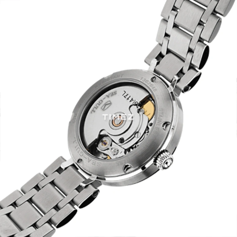 Sea-Gull,I Do 32mm,32mm,Stainless Steel,White,Automatic,Day,Sapphire,716,716.417L
