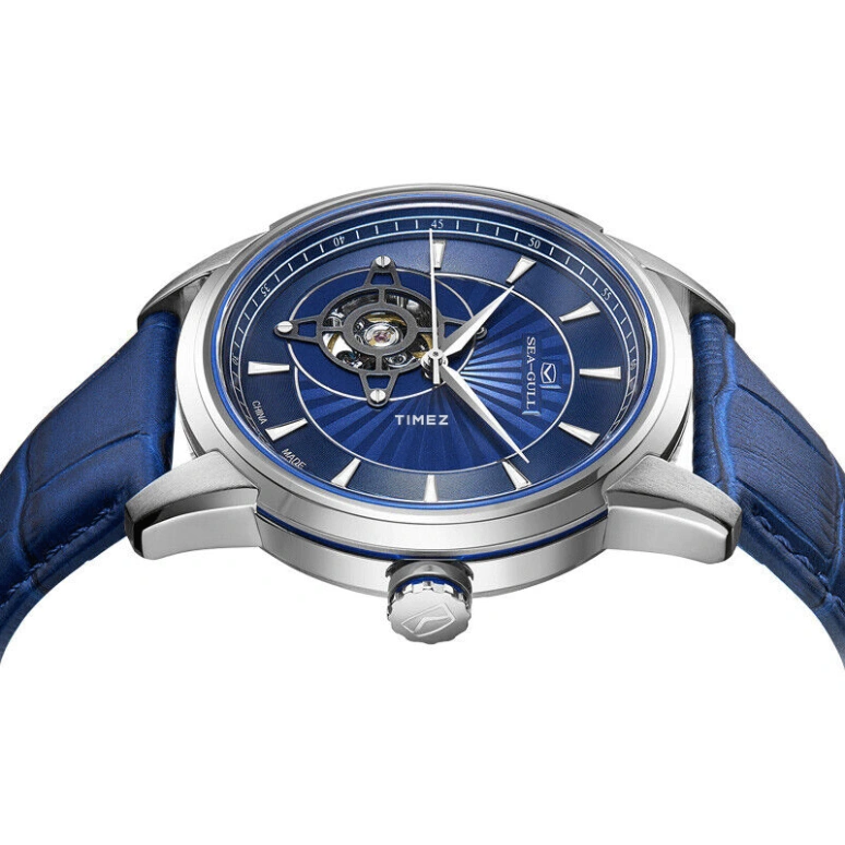 Sea-Gull,Couples 38mm,38mm,Stainless Steel,Blue,Automatic,Tourbillon,Sapphire,819,819.32.1014KL