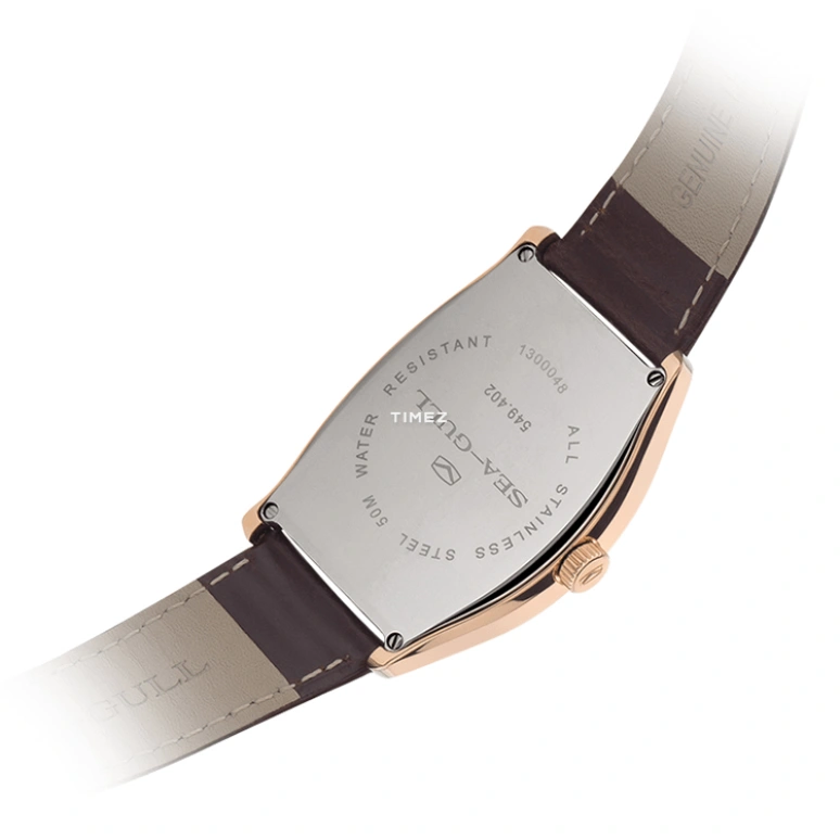 Sea-Gull,Couples 39mm,39mm,Stainless Steel,White,Automatic,Day,Sapphire,549,549.402