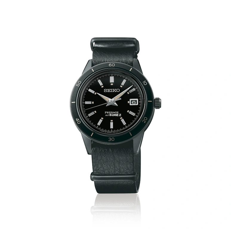 Seiko,Presage 40.80mm,40.80mm,Stainless Steel,Black,Automatic,Day,41hours,SRPH95J1