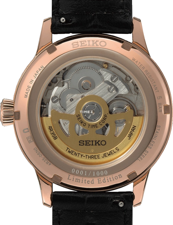 Seiko,Presage 40.50mm,40.50mm,Stainless Steel,Pink,Automatic,Day,41hours,SRPL20J1