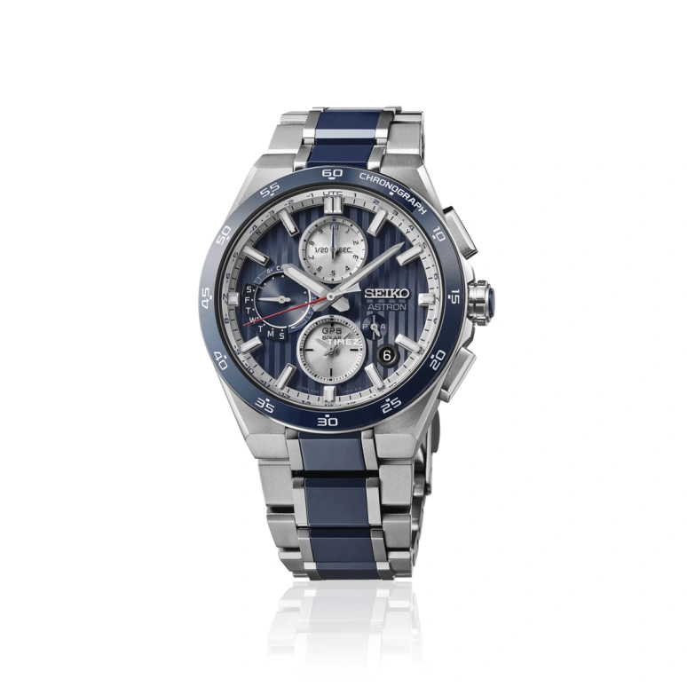 Seiko,Astron 43.30mm,43.30mm,Titanium,Ceramic,Blue,Quartz,Chronograph,Perpetual Calendar,Date,Day,In-house Caliber,Sapphire,SBXC181