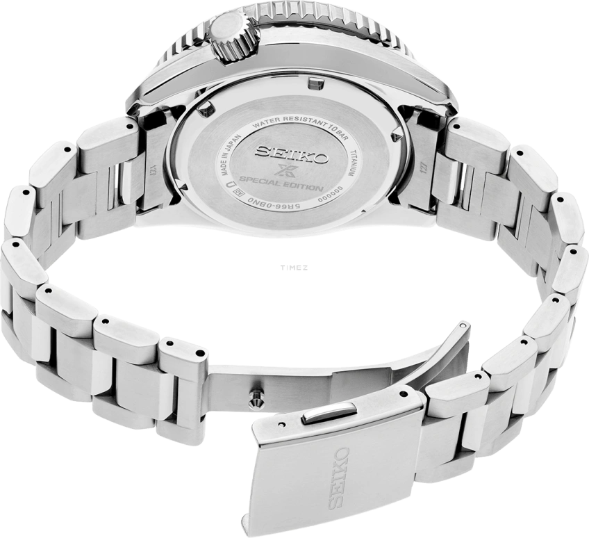 Seiko,Prospex 44.80mm,44.80mm,Titanium,Grey,Spring Drive,Day,Power Reserve Indicator,Dule Time,SNR051J1