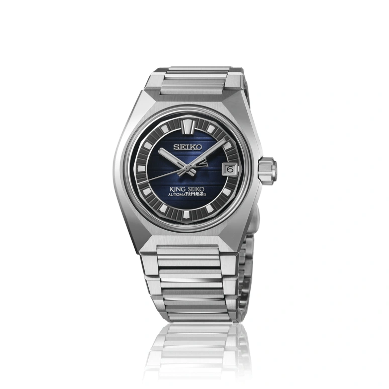 Seiko,King Seiko 41mm,41mm,Stainless Steel,Blue,Handwound,Day,Anti-magnetic,SDKV003