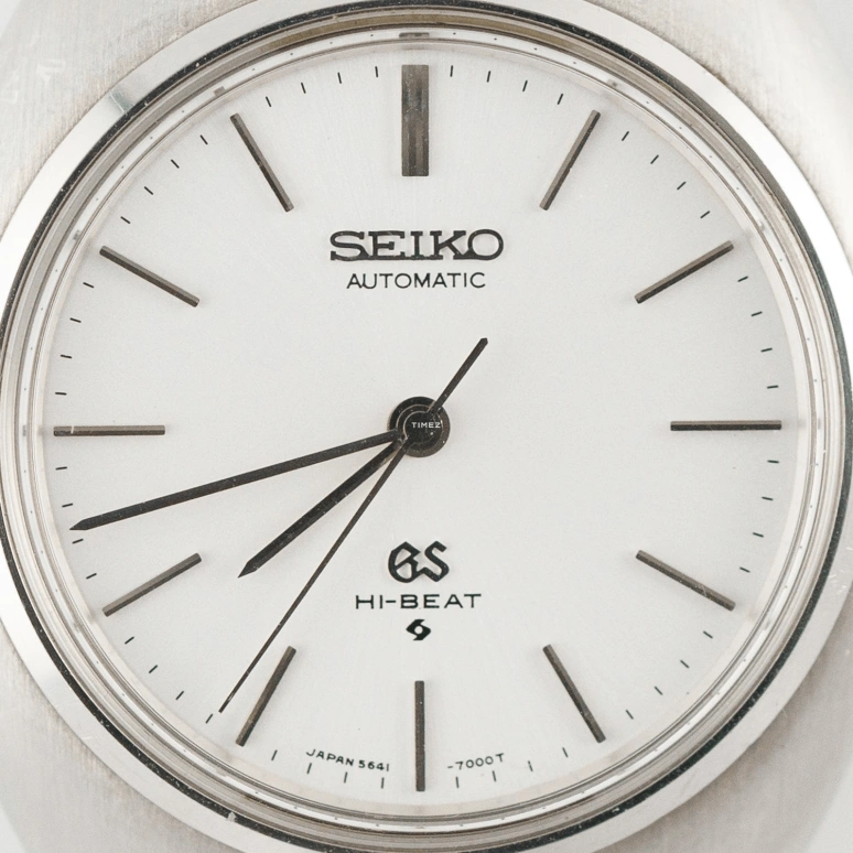 Seiko,Grand Seiko 36mm,36mm,Stainless Steel,White,Automatic,In-house Caliber,Sapphire,5641,5641-7000
