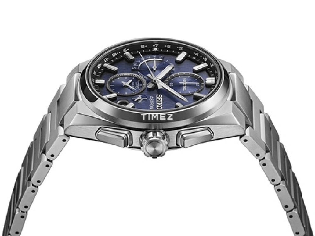 Seiko,Astron 42mm,42mm,Titanium,Blue,Quartz,Chronograph,Perpetual Calendar,Date,Day,In-house Caliber,Sapphire,Crystal Glass,SSH161J1
