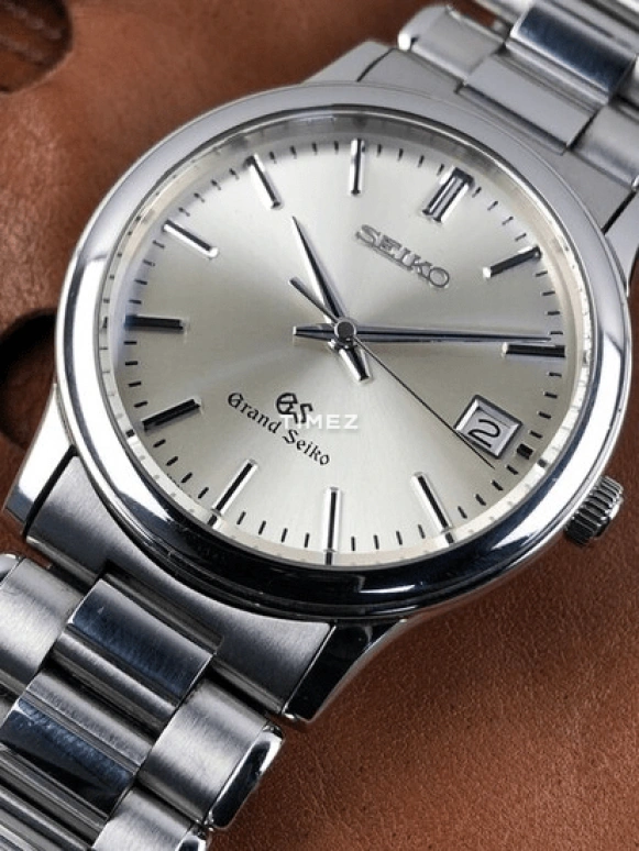 Seiko,Grand Seiko 34mm,34mm,Stainless Steel,Silver,Quartz,Day,In-house Caliber,SBGF013