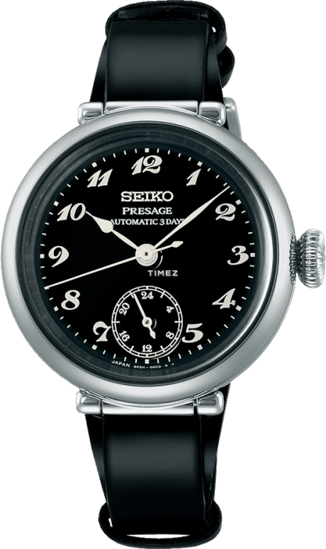 Seiko,Presage 35mm,35mm,Stainless Steel,Black,Automatic,72hours,In-house Caliber,SPB449J1